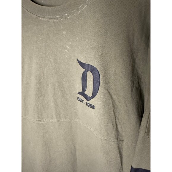 Disney Spirit Jersey Green Disneyland Resort Long Sleeve Mens L w/ Patches - Picture 3 of 7